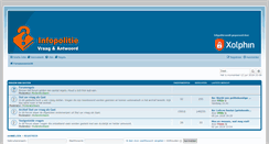 Desktop Screenshot of forum.infopolitie.nl