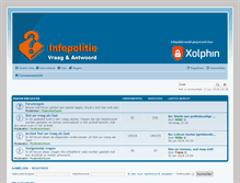 Tablet Screenshot of forum.infopolitie.nl